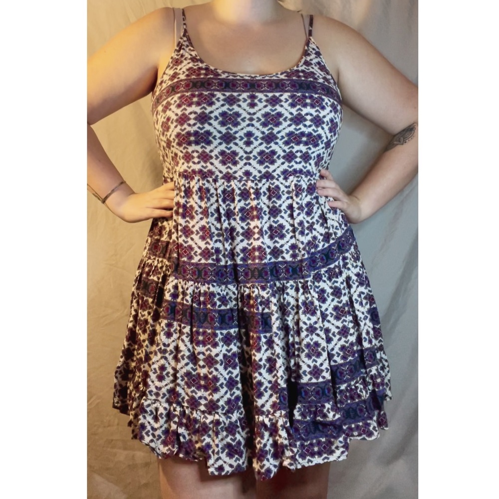 Backless sundress/beach cover-up